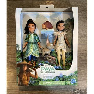 Disney's Raya and The Last Dragon Young Raya and Namaari Fashion Dolls 2-Pack